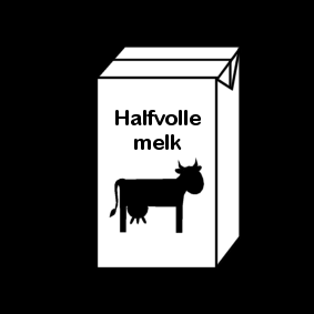 milk / semi-skimmed milk